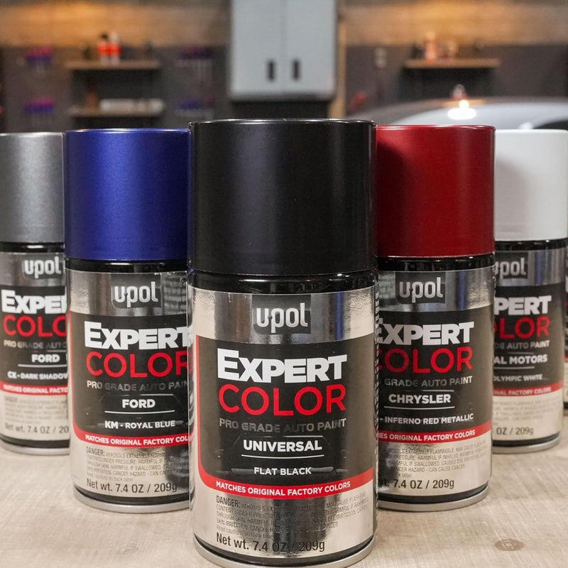 U-POl Expert Color, For Ford UX, Automotive Spray Paint, Professional Grade, Long-Lasting, Easy-To-Use, Ingot Silver Metallic - Image 5